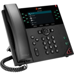POLY Téléphone IP VVX 450 à 12 lignes et compatible PoE (8B1L7AA)