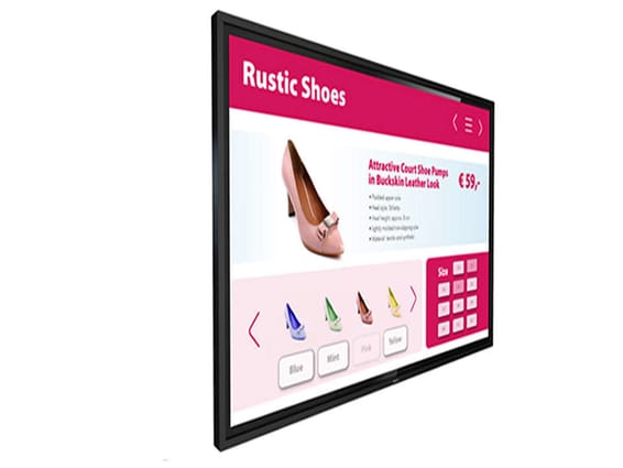 Philips 55BDL3452T/00 affichage de messages Écran plat de signalisation numérique 139,7 cm (55") IPS Wifi 400 cd/m² 4K Ultra