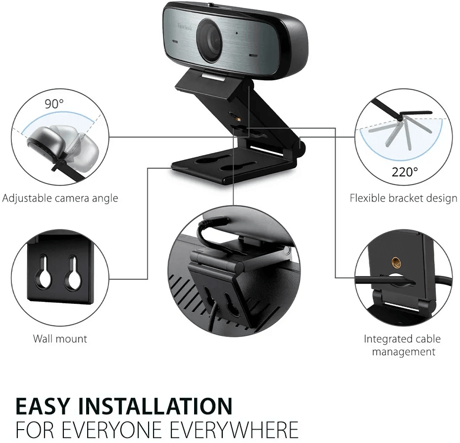 Webcam ViewSonic Full HD 1080p (VB-CAM-002) — image 6