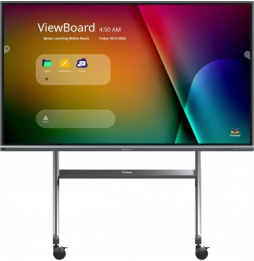 Chariot mobile ViewSonic pour les écrans plats interactifs ViewBoard allant de 55" à 105" (Vb-STNd-009)