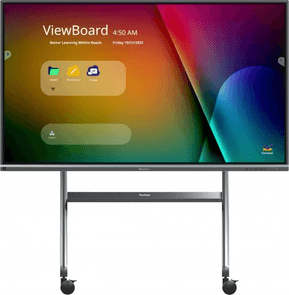 Chariot mobile ViewSonic pour les écrans plats interactifs ViewBoard allant de 55" à 105" (Vb-STNd-009) — image 4