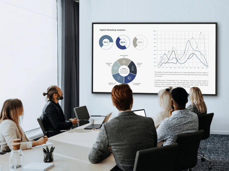 Écran sans fil Viewsonic de Présentation 4K 65" (CDE6530) — image 8