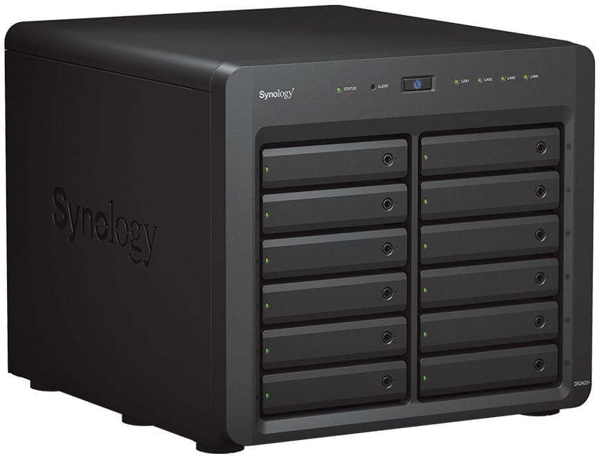 خادم NAS بـ12 حجرة Synology DiskStation DS2422+ — صورة 2