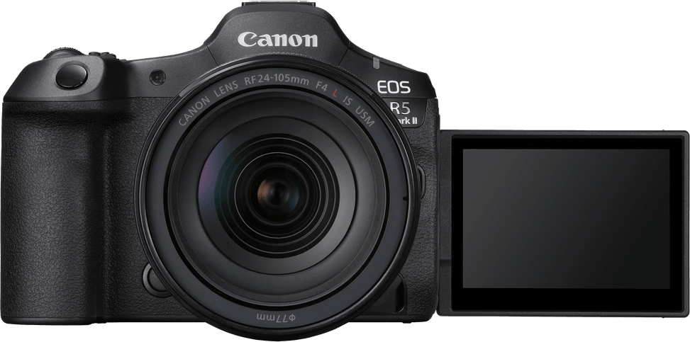 Appareil photo hybride Canon EOS R5 Mark II + Objectif RF 24-105mm F4L IS USM (6536C016AA) — image 3