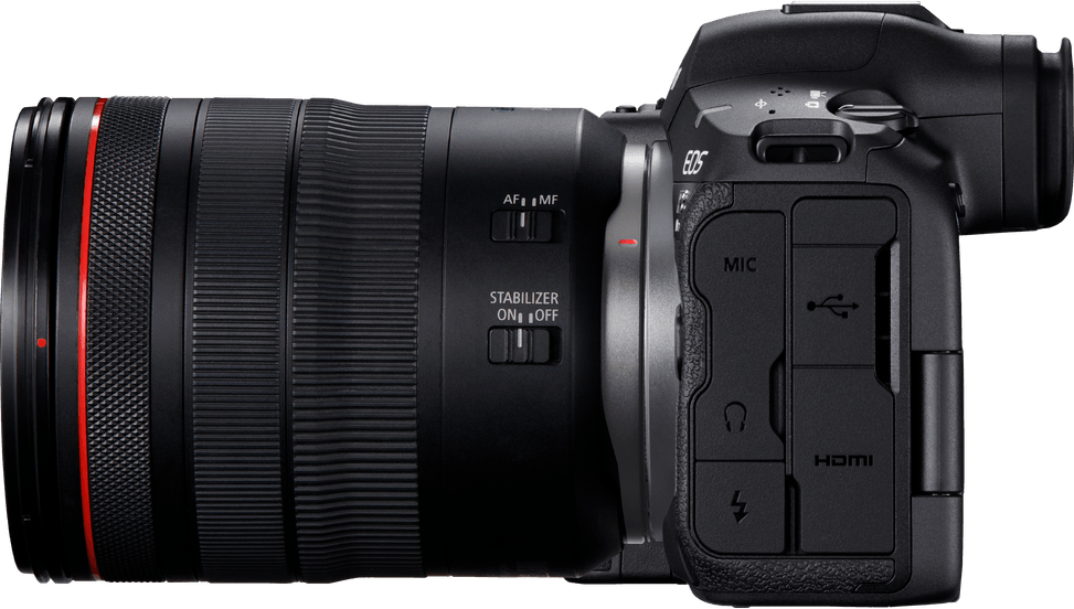 Appareil photo hybride Canon EOS R5 Mark II + Objectif RF 24-105mm F4L IS USM (6536C016AA) — image 4