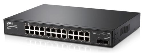 Switch Administrable Dell PowerConnect 2824 - 24 Gigabit Ethernet, 2 SFP Combo Ports