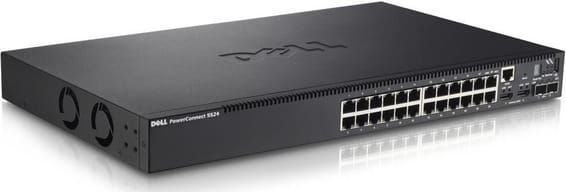 Switch Administrable Dell PowerConnect 5524 Gigabit Ethernet 24 ports, 2 ports SFP+, 2 ports HDMI