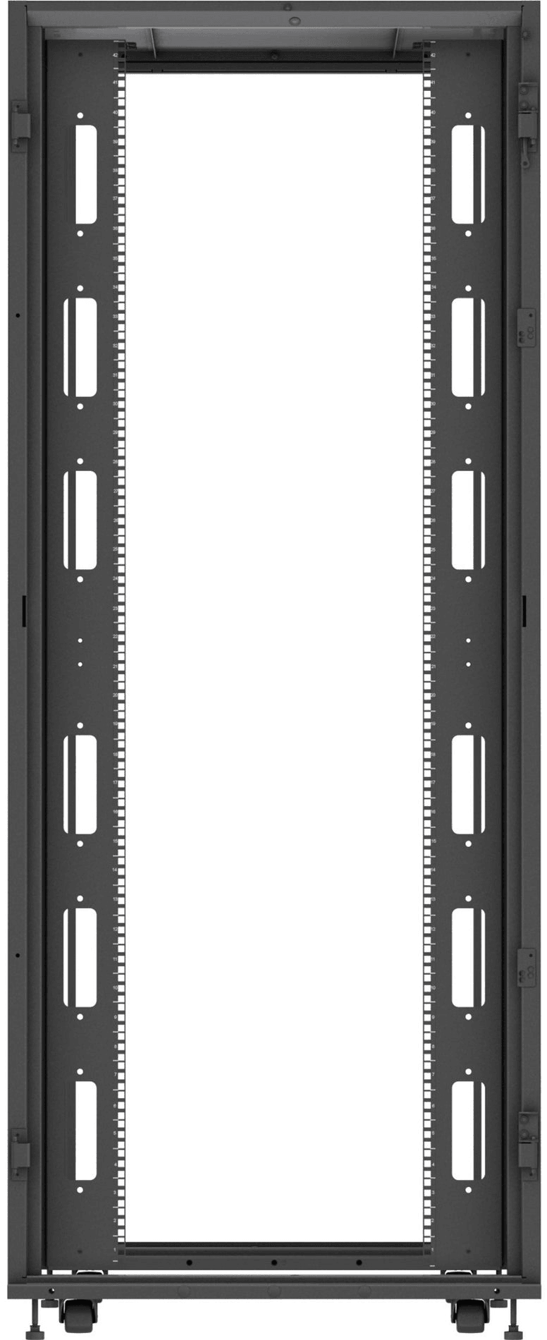 Armoire Vertiv™ VR 42U 19P 800x1200mm avec porte avant à ouverture (VR3350) — image 3