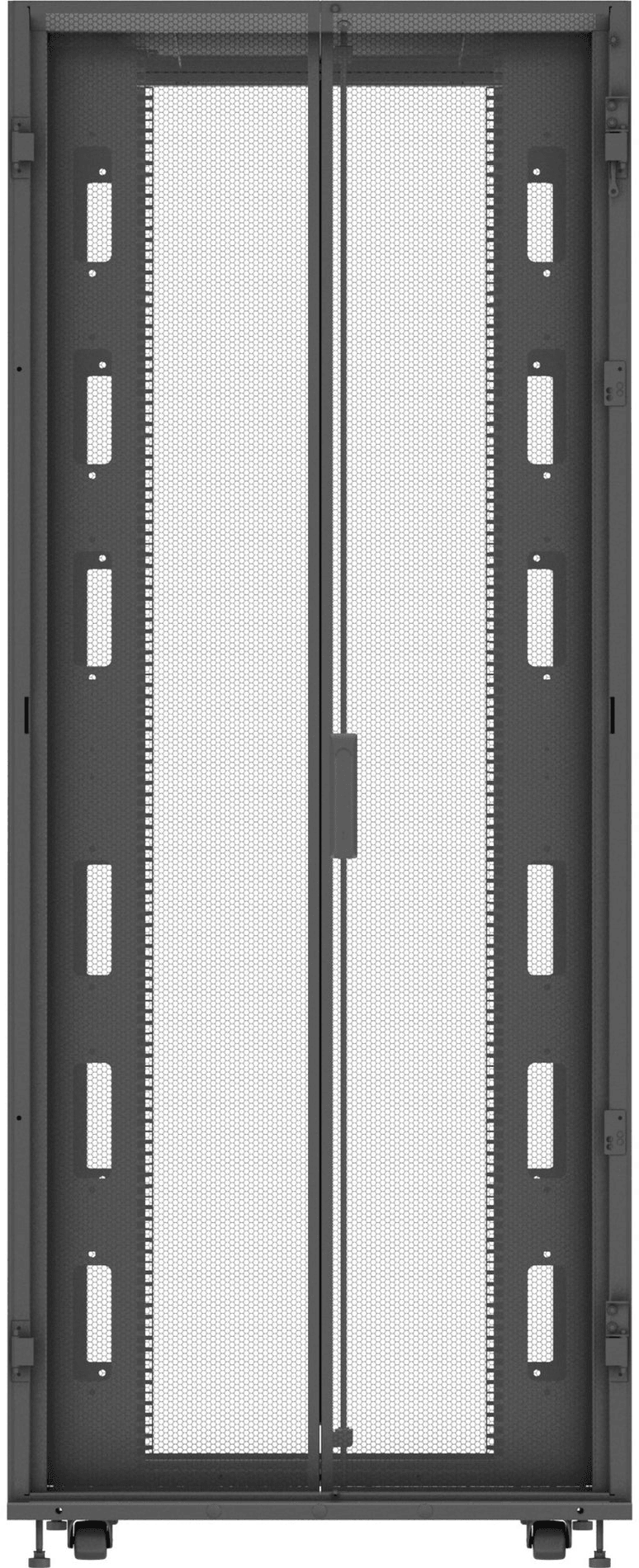 Armoire Vertiv™ VR 42U 19P 800x1200mm avec porte avant à ouverture (VR3350) — image 4