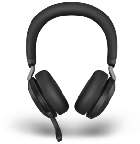 Micro-casque sans fil Jabra Evolve2 75 USB-A UC avec socle de recharge - Noir (27599-989-989)