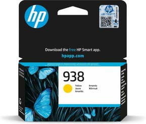 HP 938 Jaune - Cartouche d'encre HP d'origine (4S6X7PE)
