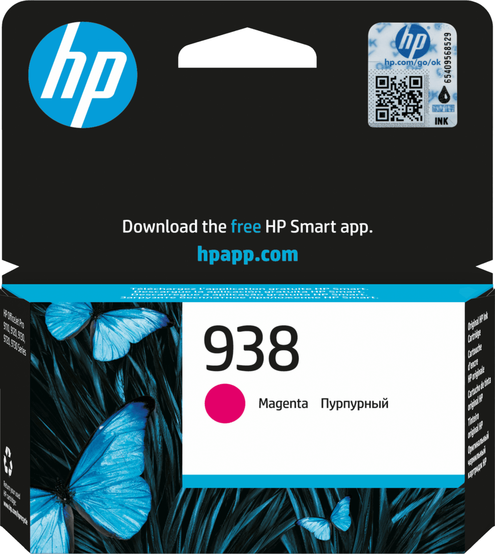 HP 938 Magenta - Original HP Ink Cartridge (4S6X6PE) — image 1