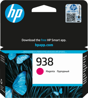 HP 938 Magenta - Cartouche d'encre HP d'origine (4S6X6PE)