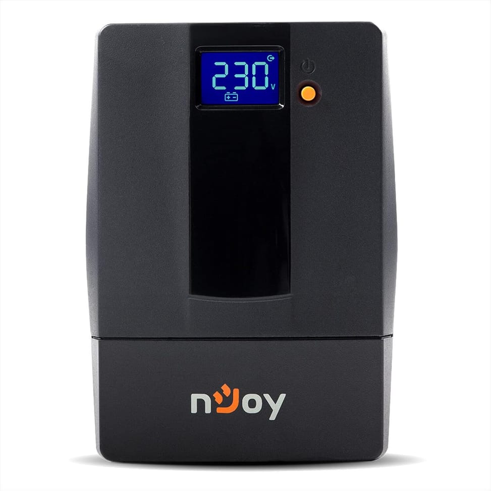 جهاز UPS تفاعلي خطي (Line-interactive) nJoy Horus Plus 800 - 480 W / 800 VA - 2 مقابس FR (PWUP-LI080H1-AZ) — صورة 1