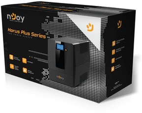 Onduleur Line-interactive nJoy Horus Plus 1000 - 600 W / 1000 VA - 4 prises FR (PWUP-LI100H1-AZ) — image 6
