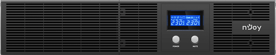 nJoy Argus 3000 Rack-mountable Line-Interactive UPS - 1800 W / 3000 VA - 8 C13 outlets (PWUP-LI300AG-CG) — image 1