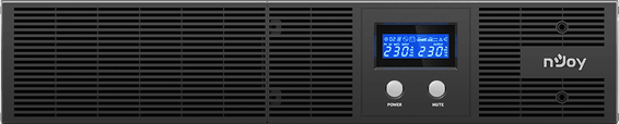 Onduleur rackable Line-interactive nJoy Argus 3000 - 1800 W / 3000 VA - 8 prises C13 (PWUP-LI300AG-CG)