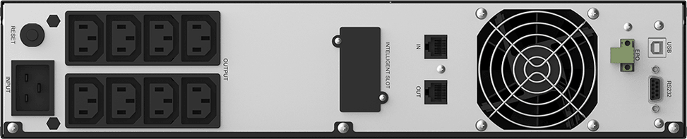 nJoy Argus 3000 Rack-mountable Line-Interactive UPS - 1800 W / 3000 VA - 8 C13 outlets (PWUP-LI300AG-CG) — image 4