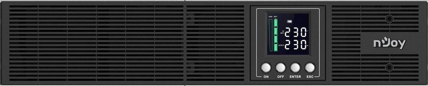 nJoy Aster 3K Online UPS - 2700 W / 3000 VA - 8 C13 outlets + 1 C19 outlet (UPCMCOP930HASCG) — image 1