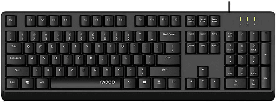 Rapoo NK1900 Wired Keyboard (AZERTY, French) — image 1