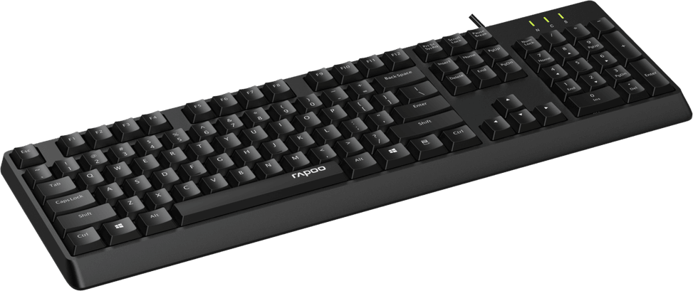 Rapoo NK1900 Wired Keyboard (AZERTY, French) — image 2