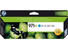 HP 971XL Cyan - Cartouche d'encre HP d'origine (CN626AE)