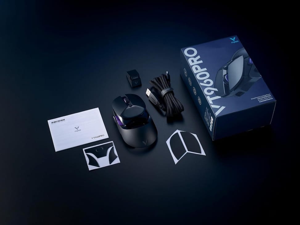 Souris gaming sans fil et avec fil Rapoo VT960PRO — image 4