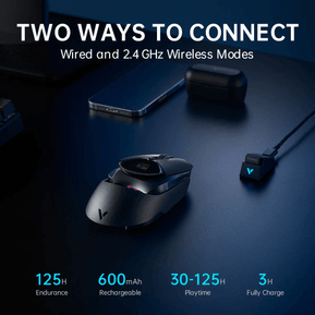 Souris gaming sans fil et avec fil Rapoo VT960PRO — image 5