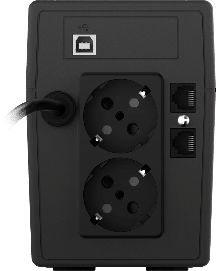 Onduleur Line-interactive nJoy Cadu 850 - 480 W / 800 VA - 2 prises FR (UPCMTLS685TCAAZ) — image 2