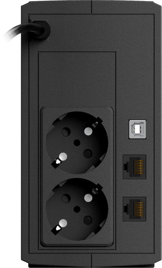 Onduleur Line-interactive nJoy Keen 800 USB - 480 W / 800 VA - 2 prises FR (UPLI-LI080KU-CG) — image 2