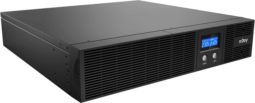 Onduleur rackable Line-interactive nJoy Argus 1200 - 720 W / 1200 VA - 4 prises IEC C13 (UPLI-LI120AG-CG) — image 3