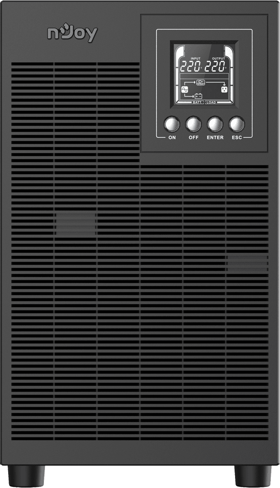 nJoy Echo Pro 3000 Online UPS - 2400 W / 3000 VA - 4 FR outlets (UPOL-OL300EP-CG) — image 1