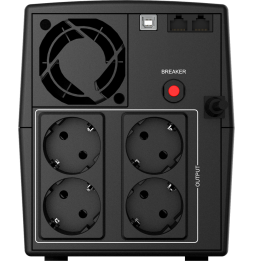 Onduleur Line-interactive nJoy Keen 2000 USB - 1200 W / 2000 VA - 4 prises FR (UPLI-LI200KU-CG)