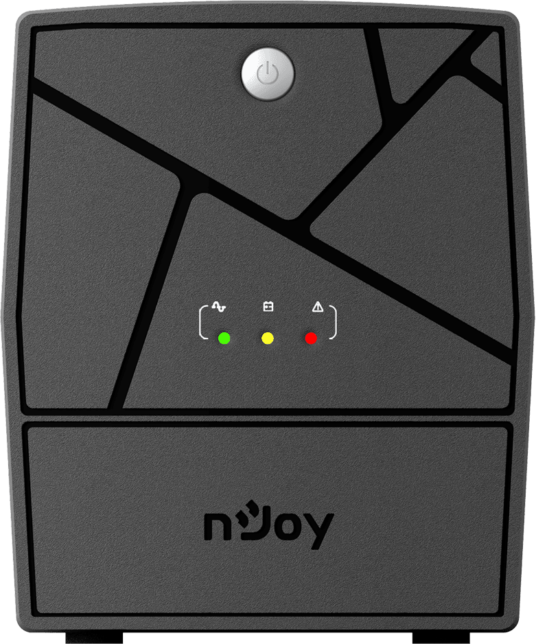 جهاز UPS تفاعلي خطي nJoy Keen 2000 USB - 1200 W / 2000 VA - 4 مقابس FR (UPLI-LI200KU-CG) — صورة 1
