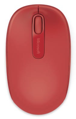 Souris Microsoft Wireless Mobile Mouse 1850 - Rouge (U7Z-00034) — image 2