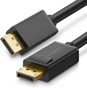 كابل Ugreen DisplayPort 1.2 ذكر إلى ذكر - 1 متر (10244)