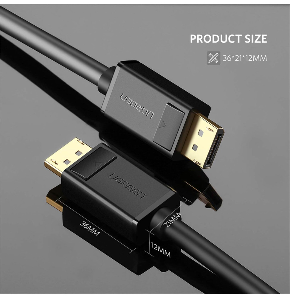 Câble Ugreen DisplayPort Image 2