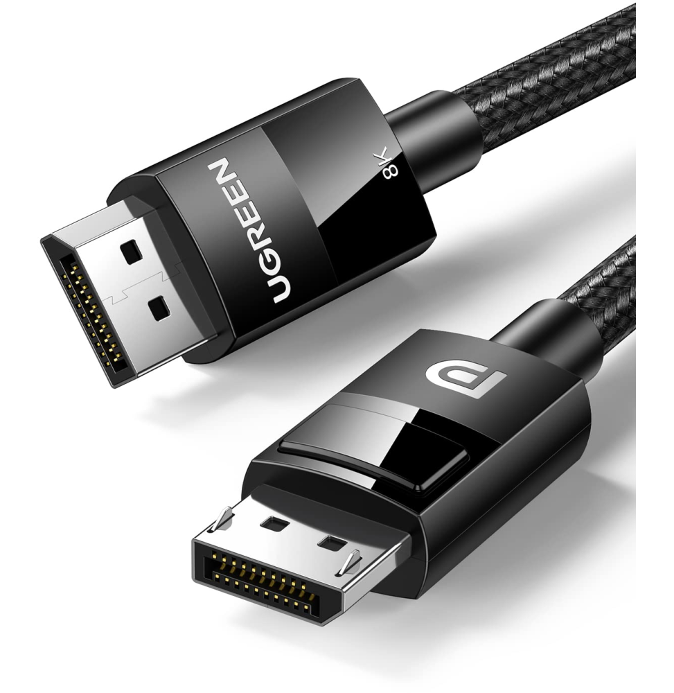 Câble Ugreen DisplayPort 1.4 Mâle vers Mâle 8K - 3 mètres (80393)