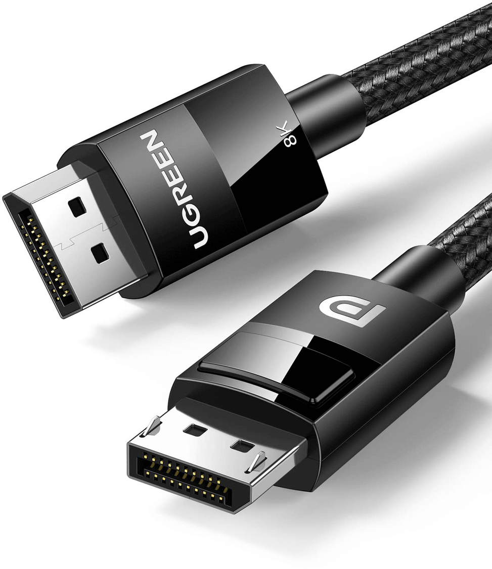 كابل Ugreen DisplayPort 1.4 ذكر إلى ذكر 8K - 3 أمتار (80393) — صورة 1