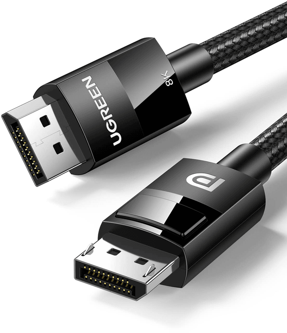 Câble Ugreen DisplayPort 1.4 Mâle vers Mâle 8K - 3 mètres (80393)