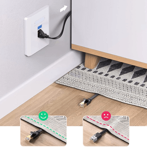 Câble Ugreen Ethernet RJ45 Flat CAT6 - 3 mètres (50175) — image 4