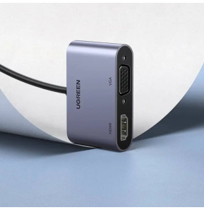 Adaptateur Ugreen USB-A 3.0 Mâle vers HDMI / VGA (20518)