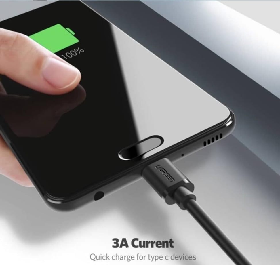 كابل بيانات Ugreen USB-C ذكر إلى USB 3.0 - 2 متر (20884) — صورة 2