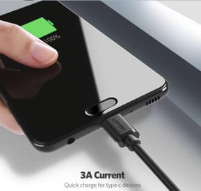 Câble Ugreen data USB-C Mâle vers USB 3.0 - 2 mètres (20884) — image 2