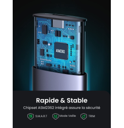 Boitier disque dur SSD externe Ugreen Nvme M2 (10902)