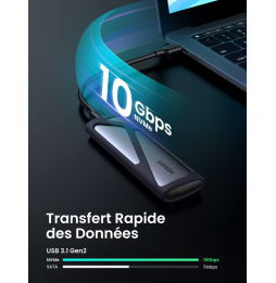 Boitier disque dur SSD externe Ugreen Nvme M2 (10902)