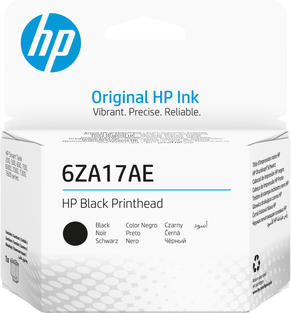 HP Black Printhead (6ZA17AE) — image 1