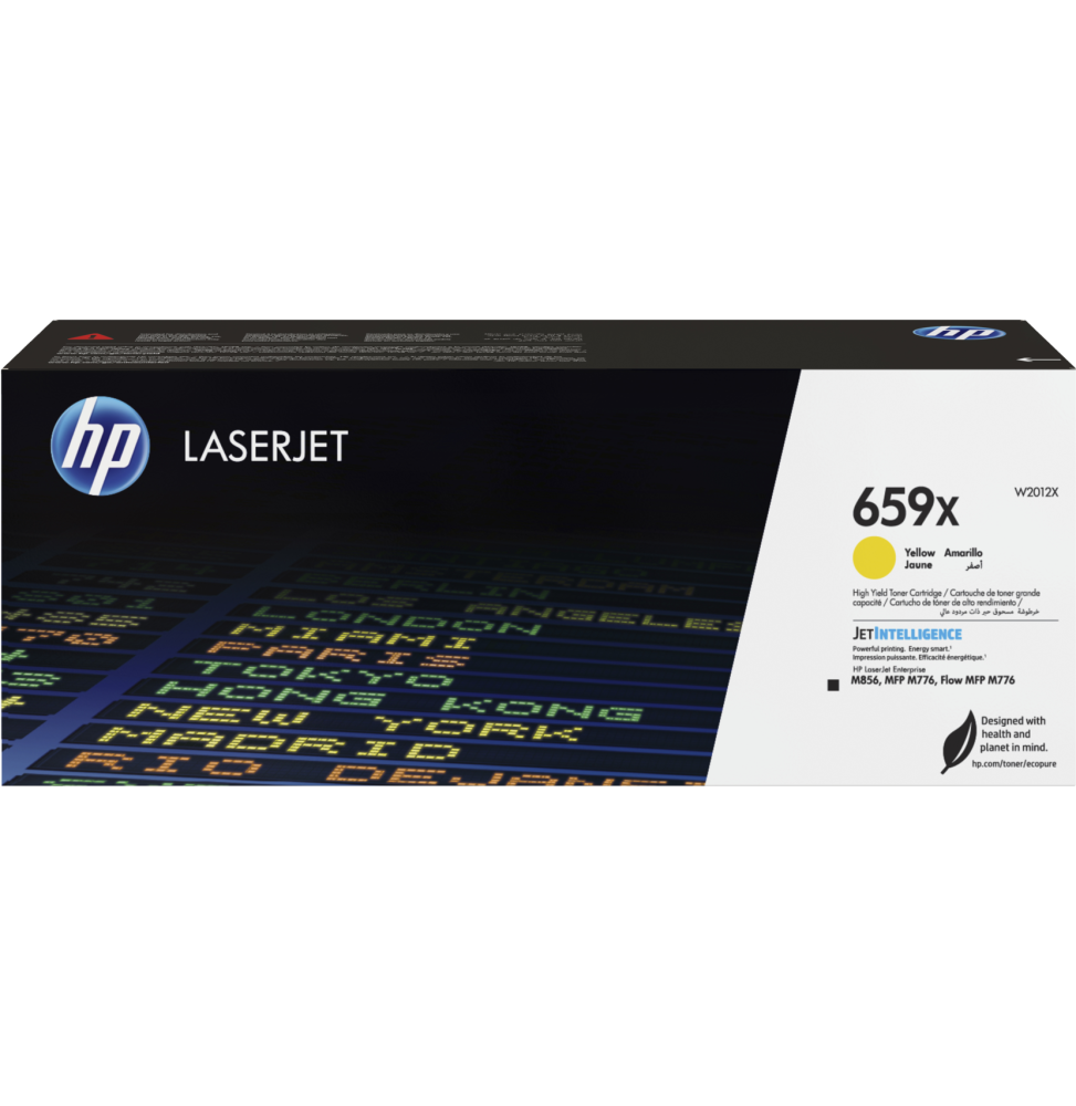 HP 659X Jaune (W2012X) -  Toner HP LaserJet d'origine