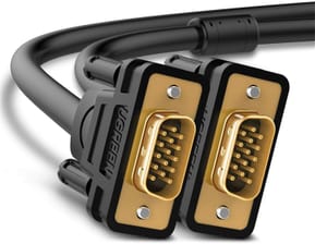 Câble Ugreen VGA Mâle vers Mâle - 5 mètres (11632)