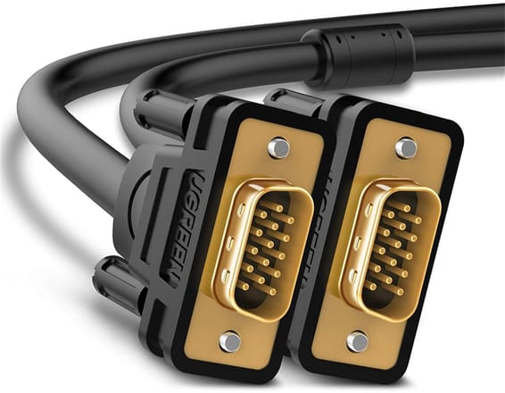 Câble Ugreen VGA Mâle vers Mâle - 5 mètres (11632)